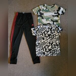 Boys Size 14/16 Adidas Bundle of 3  (1 pant 2 shirts) !